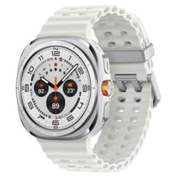 Samsung Galaxy Watch Ultra 2025 titanium white 47mm LTE Marine Band white