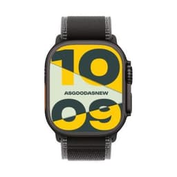 Apple Watch Ultra 3 GPS + Cellular 49mm Titan schwarz Trail Loop schwarz/kohlegrau M/L