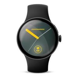 Google Pixel Watch 4 matte black 45mm Sportarmband obsidian (Wi-Fi)