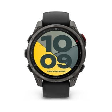 Garmin Fenix 8 Pro AMOLED Sapphire 47mm schwarz/titan carbongrau DLC Titan (010-03198-01)
