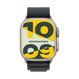Apple Watch Ultra 3 GPS + Cellular 49mm Titan natur Alpine Loop schwarz M