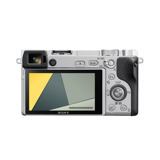 Sony Alpha 6300 mit Objektiv AF E 16-50mm 3.5-5.6 OSS PZ silber