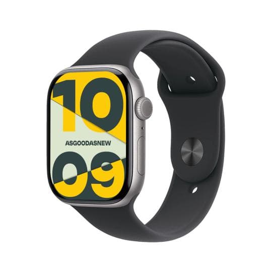Apple Watch Series 11 GPS 42mm Aluminium space grau Sportarmband schwarz M/L