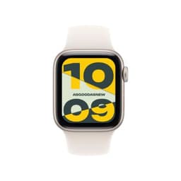 Apple Watch SE 3 GPS 44mm Aluminium polarstern Sportarmband polarstern S/M