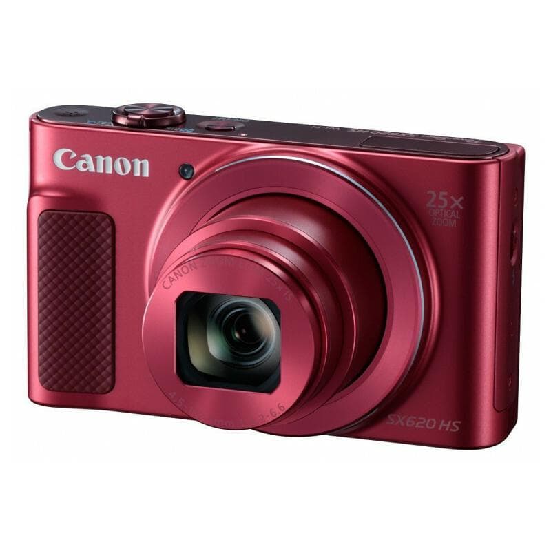 Kompakt Kamera PowerShot SX620 HS - Rot + Canon 25X Optical Zoom Lens 25-625mm f/3.2-6.6 f/3.2-6.6
