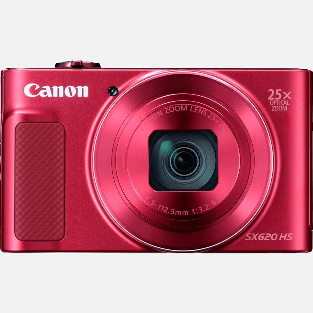 Kompakt Kamera PowerShot SX620 HS - Rot + Canon 25X Optical Zoom Lens 25-625mm f/3.2-6.6 f/3.2-6.6