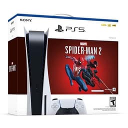 PlayStation 5 825GB - Weiß - Limited Edition Spider-Man 2 + Spider-Man 2