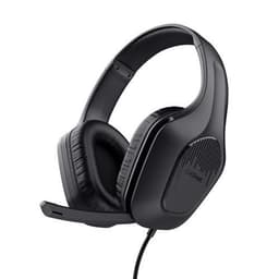 Trust GXT 415 Zirox Kopfhörer gaming mit kabel mit Mikrofon - Schwarz