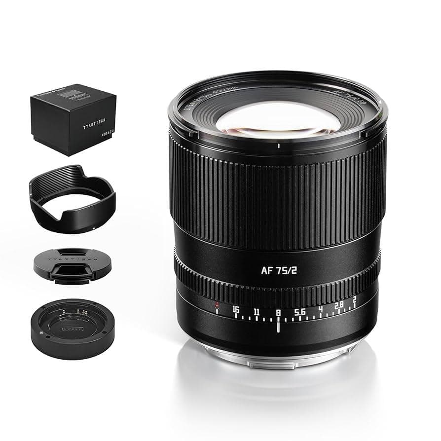 Objektiv TTartisans 75mm f2 AF L-Mount 75mm AF
