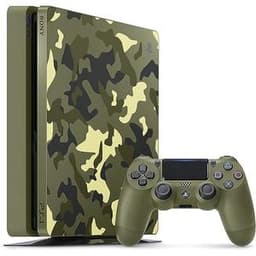 PlayStation 4 Slim 1000GB - Grün - Limited Edition Call of Duty WWII