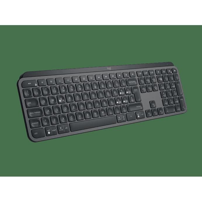 Logitech Tastatur QWERTY Italienisch Wireless mit Hintergrundbeleuchtung 920-010247 Backlit with USB Type A Receiver