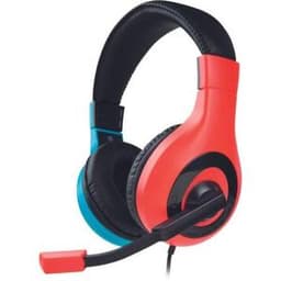 Bigben Switch V1 Kopfhörer Noise cancelling gaming mit kabel mit Mikrofon - Rot/Blau