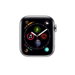 Apple Watch Series 9 (2023) - (Band nicht enthalten) - GPS + Cellular 45 mm - Silber Rostfreier Stahl