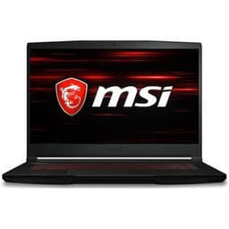 MSI GF63 Thin 15" Core i5 2.5 GHz - SSD 512 GB - 8GB AZERTY - Französisch