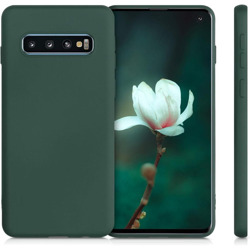 Hülle Google Pixel 7 und 2 schutzfolien - Silikon - Grün