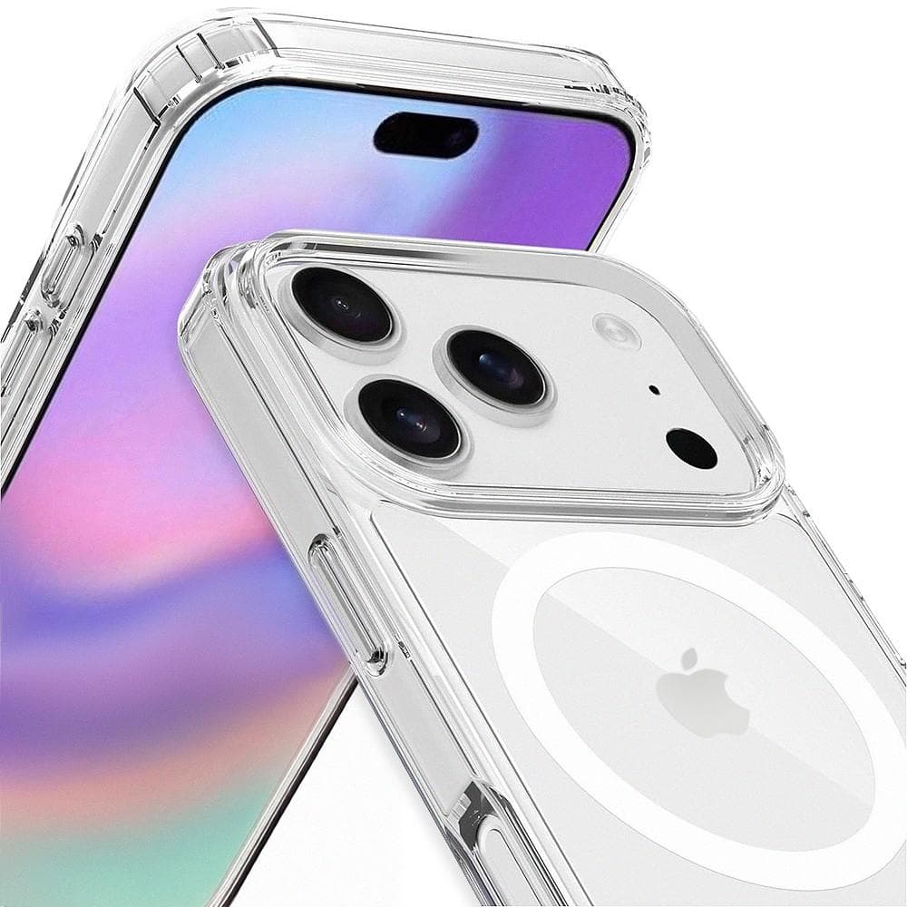 Hülle iPhone 17 Pro und 2 schutzfolien - TPU - Transparent