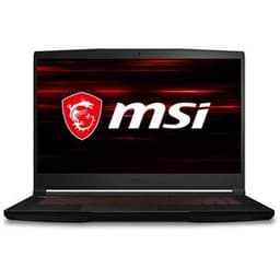 MSI GF63 Thin 10UC-477BE 15" Core i5 2.5 GHz - SSD 512 GB - 16GB - NVIDIA GeForce RTX 3050 AZERTY - Französisch