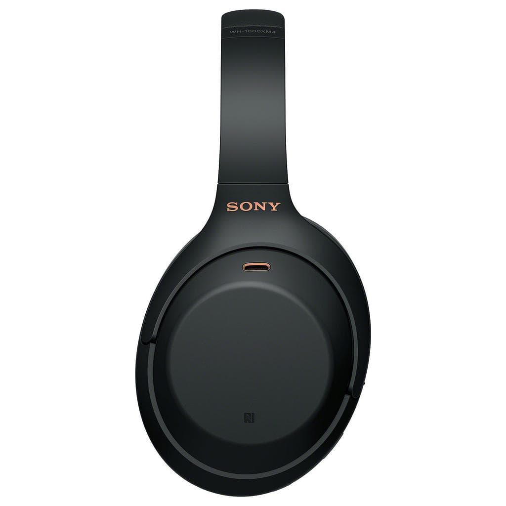 Sony WH-1000XM4 Kopfhörer Noise cancelling wireless mit Mikrofon - Schwarz