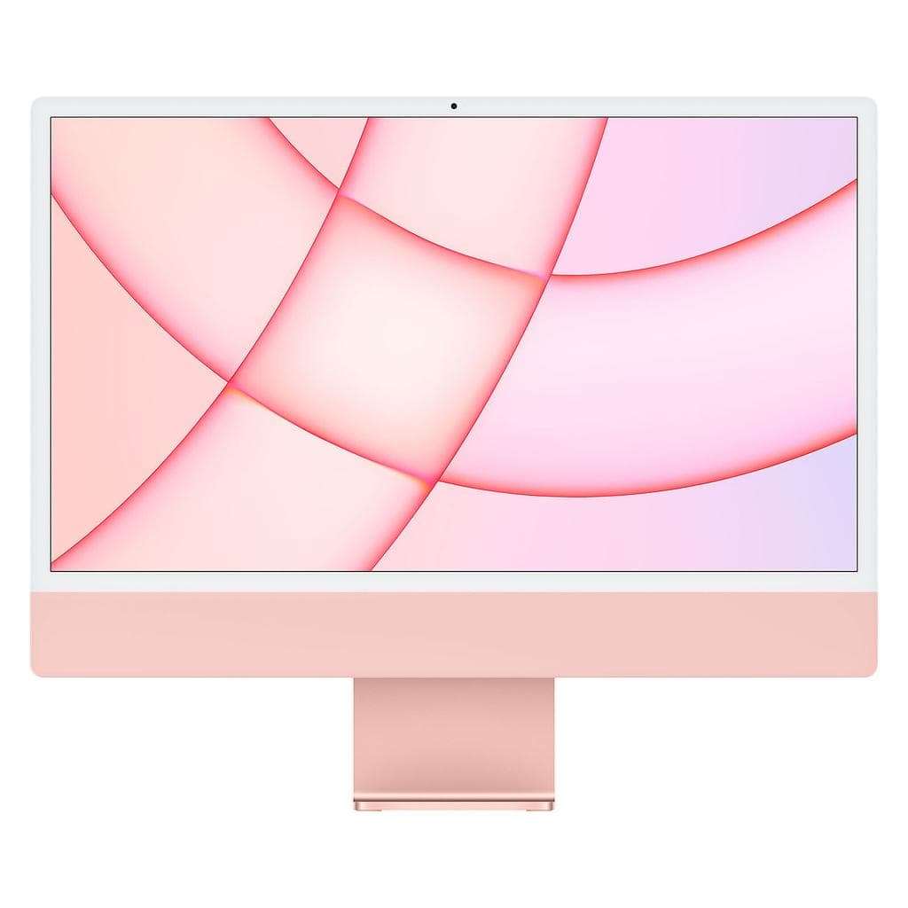 iMac 24" (2021) Apple M1 mit 8‐Core CPU 7-core GPU - 256 GB SSD - 8 GB QWERTZ - Deutsch Standardglas
