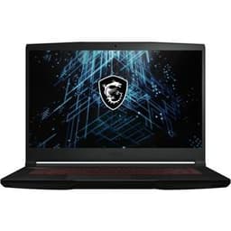 MSI GF63 Thin 11UC-249FR 15" Core i5 2.7 GHz - SSD 512 GB - 16GB - NVIDIA GeForce RTX 3050 AZERTY - Französisch