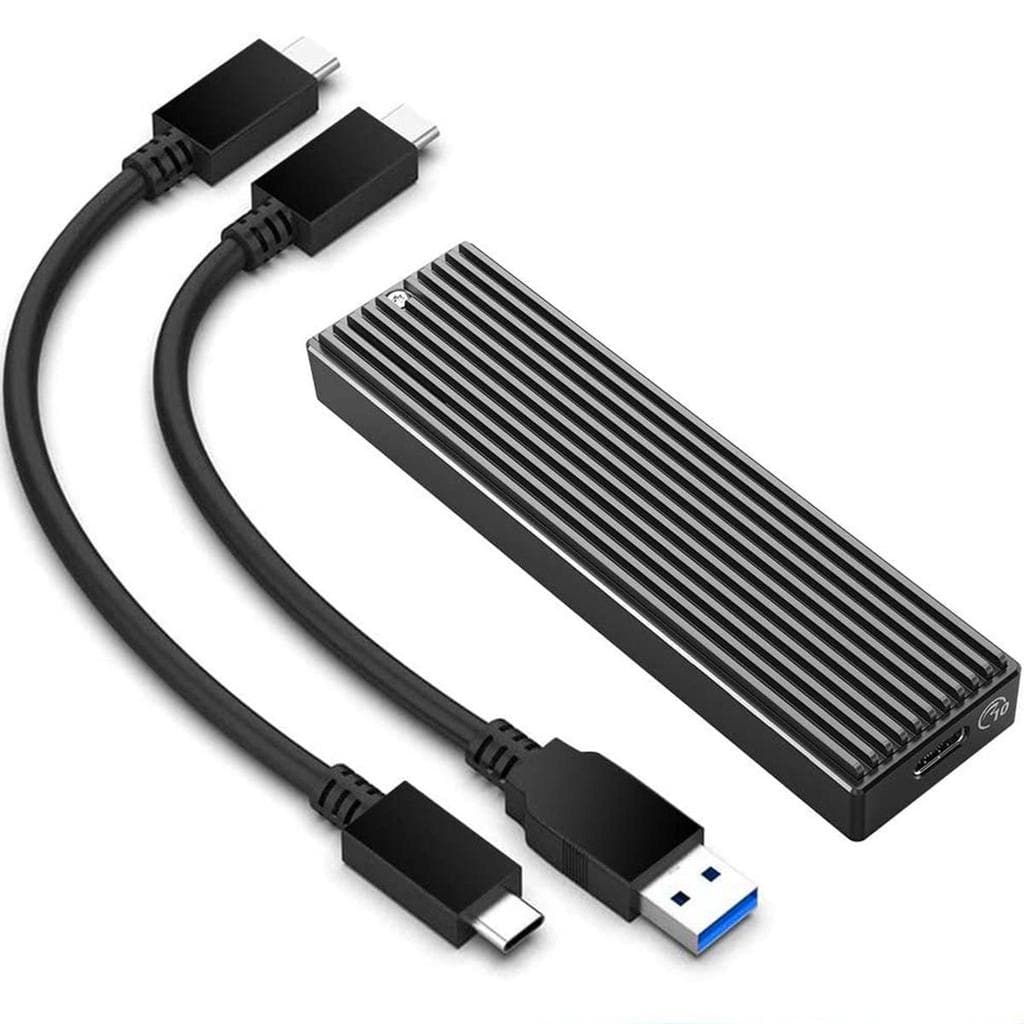 Orico 2230 2242 2260 2280 M.2 NVMe Enclosure with 480 GB SSD - USB-C/A Cables included Externe Festplatte - SSD 480 GB USB-A