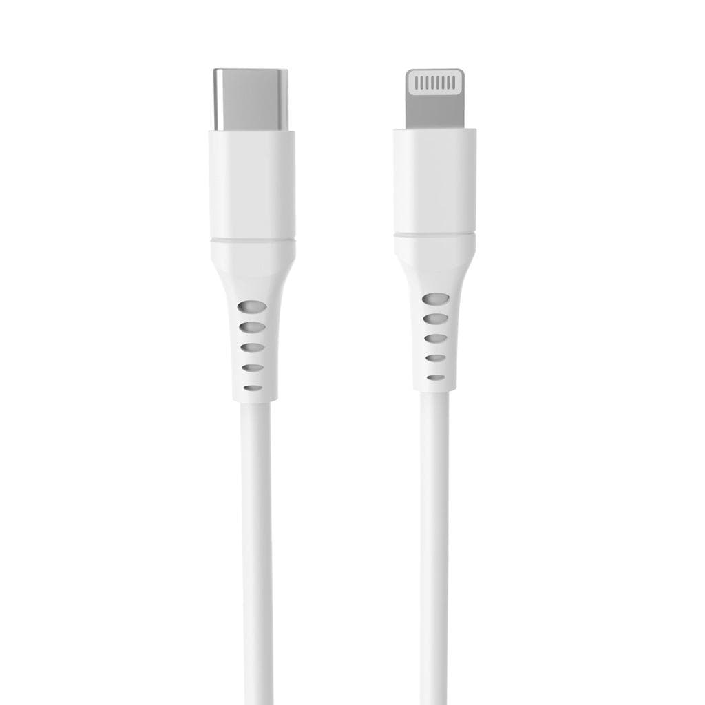 Kabel und Wandgesteck (USB-C + Lightning) 20W - WTK