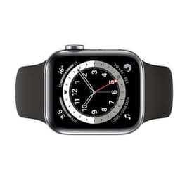 Apple Watch (Series 3) 2017 GPS 38 mm - Aluminium Silber - Schwarz