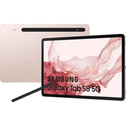 Galaxy Tab S8 128GB - Roségold - WLAN + 5G