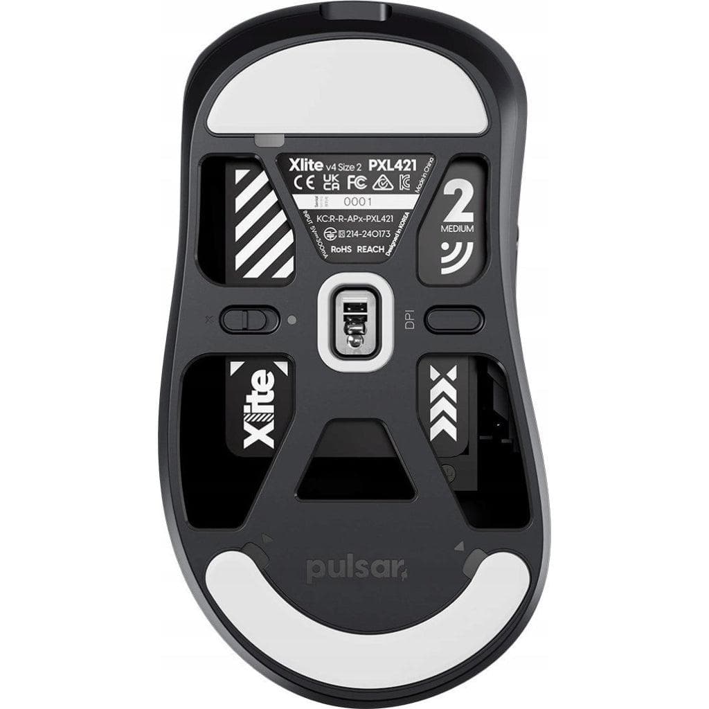 Pulsar Xlite V4 Size 2 Maus Wireless
