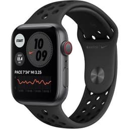 Apple Watch (Series SE) 2020 GPS + Cellular 44 mm - Aluminium Space Grau - Anthrazit/Schwarz