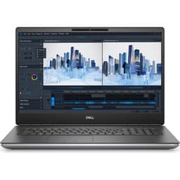 Dell Precision 7760 17" Core i7 2.5 GHz - SSD 512 GB - 32GB AZERTY - Französisch
