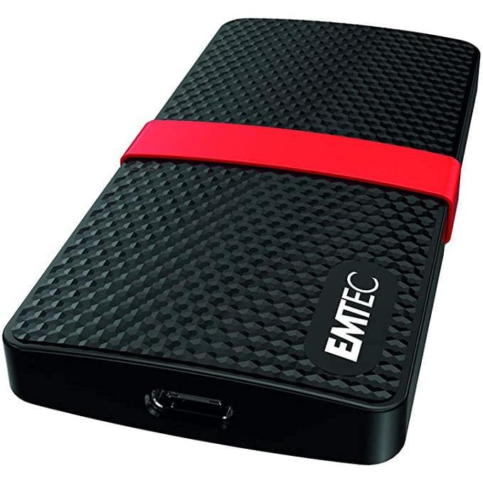 Emtec X200 Portable Externe Festplatte - SSD 512 GB USB 3.1 Gen 1