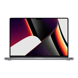 MacBook Pro 16" (2021) - Apple M1 Max mit 10‑Core CPU und 24-core GPU - 64GB RAM - SSD 2000GB - Standard-Display - QWERTY - Finnisch