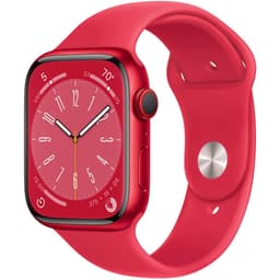 Apple Watch Series 9 (2023) GPS 41 mm - Aluminium Rot - Sportarmband Rot
