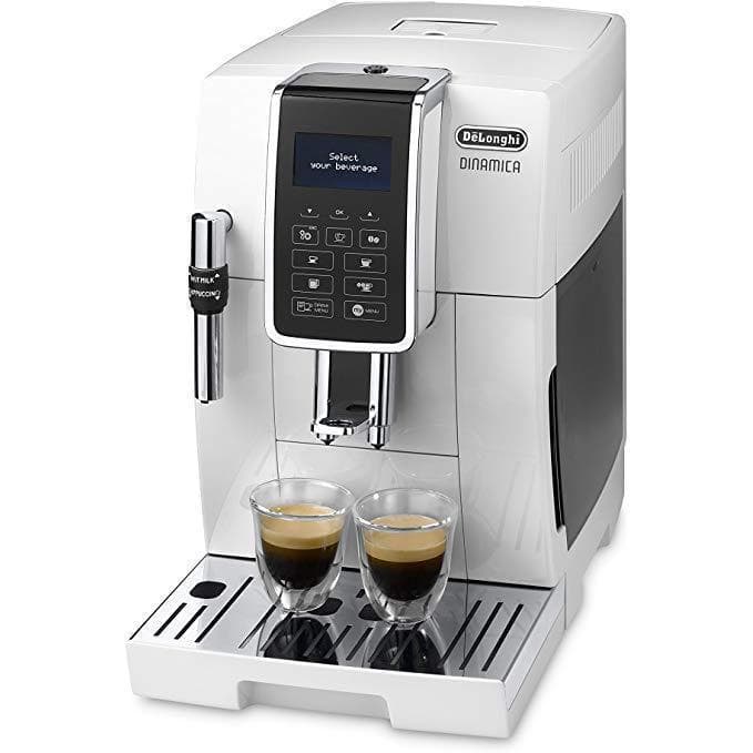 Espressomaschine mit Kaffeemühle Delonghi Dinamica ECAM 1,8000L - Weiß