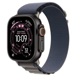 Apple Watch Ultra 2 (2024) GPS + Cellular 49 mm - Titan Schwarz - Alpine loop Blau