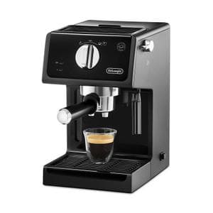 Kaffeepadmaschine Kompatibel mit Kaffeepads nach ESE-Standard De'Longhi ECP31.21 L - Schwarz