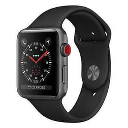 Apple Watch (Series 4) 2018 40 mm - Aluminium Space Grau - Schwarz