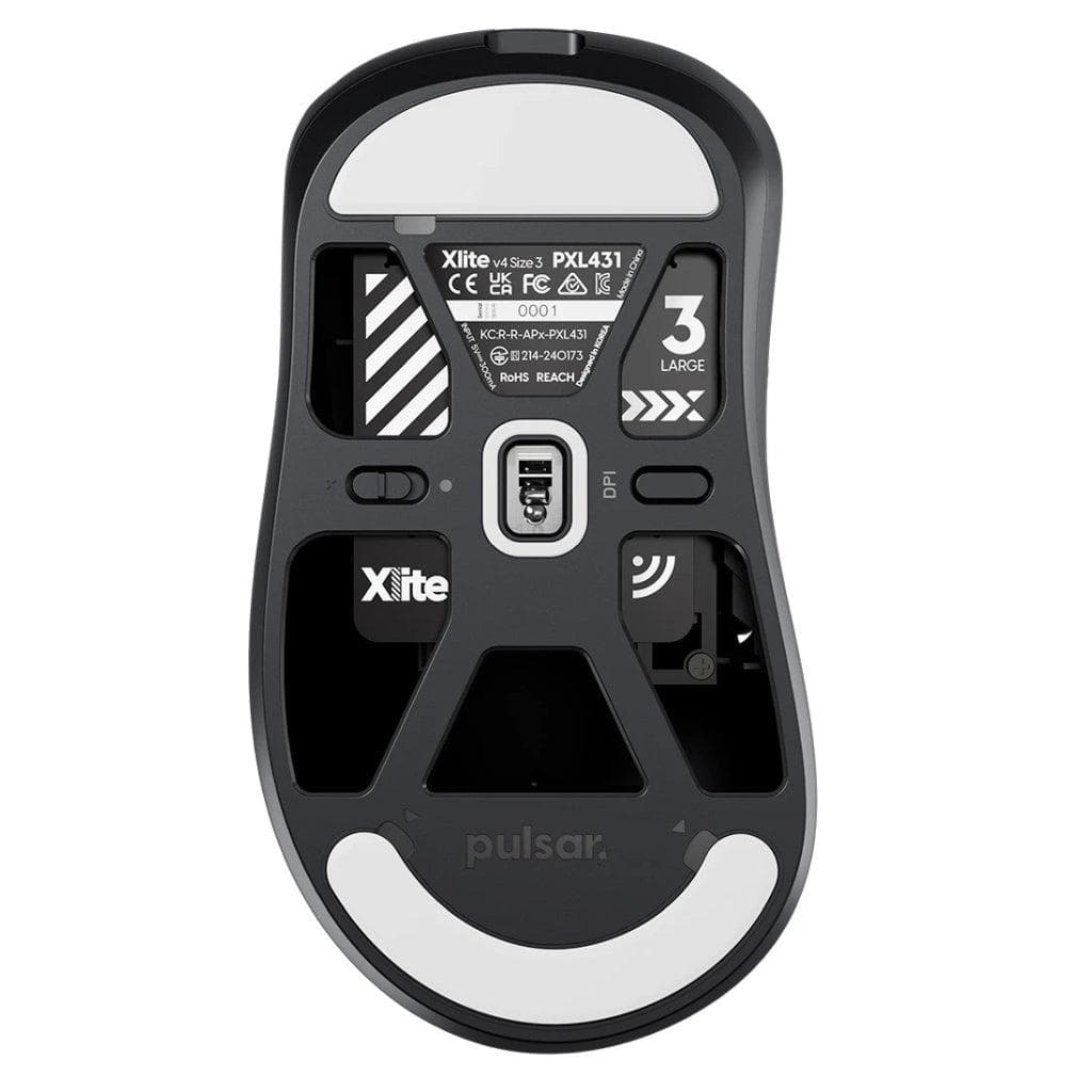 Pulsar Xlite V4 Size 3 Maus Wireless
