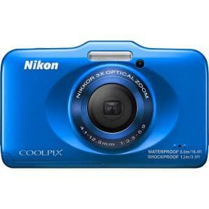 Kompakt Kamera Coolpix S31 - Blau + Coolpix Coolpix 3x 29-87mm f/3.3-5.9 f/3.3-5.9