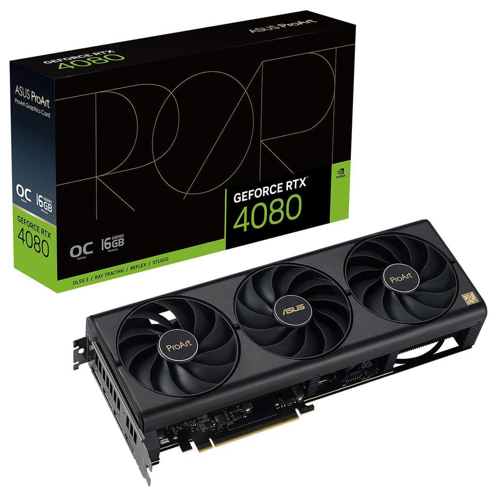Asus NVIDIA GeForce RTX 4080 16GB GDDR6X ProArt OC Grafikkarte