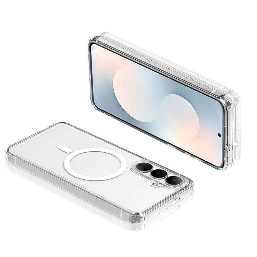 Hülle Galaxy S25 FE und 2 schutzfolien - TPU - Transparent