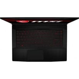 MSI GF63 Thin 15" Core i7 2.3 GHz - SSD 512 GB - 8GB QWERTY - Englisch