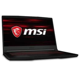 MSI GF63 10SCXR-081XFR Thin 15" Core i5 2.5 GHz - SSD 128 GB + HDD 1 TB - 8GB - Nvidia GeForce GTX 1650 Max-Q AZERTY - Französisch