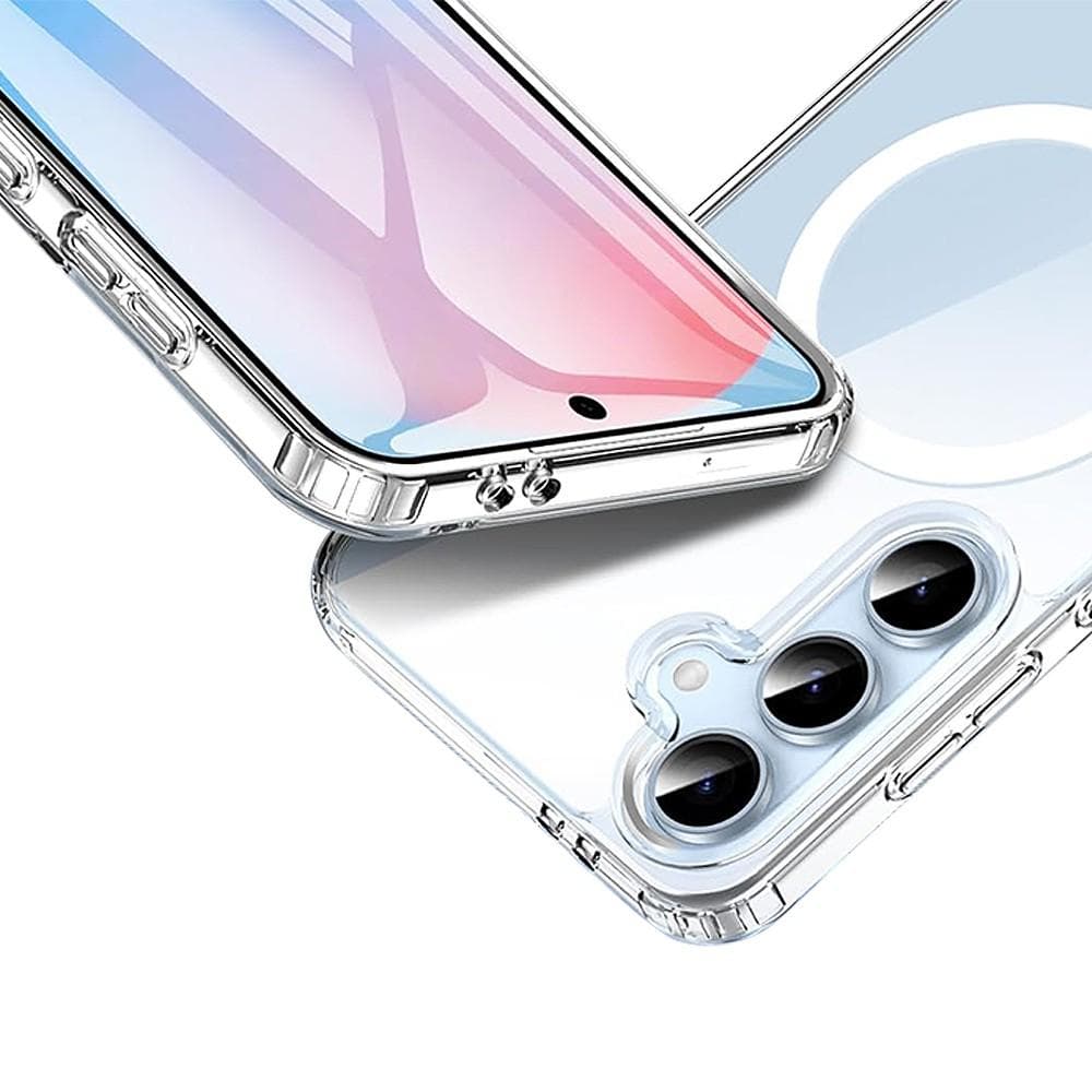 Hülle Galaxy S24 FE und 2 schutzfolien - TPU - Transparent