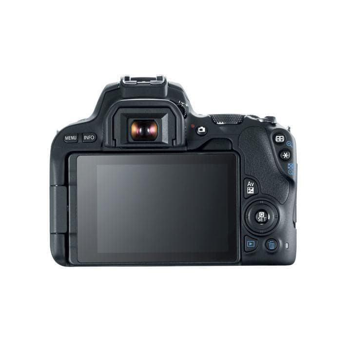 Spiegelreflex EOS 200D - Schwarz + Canon Zoom Lens EF-S 18-55mm f/4.0-5.6 IS STM f/4.0-5.6