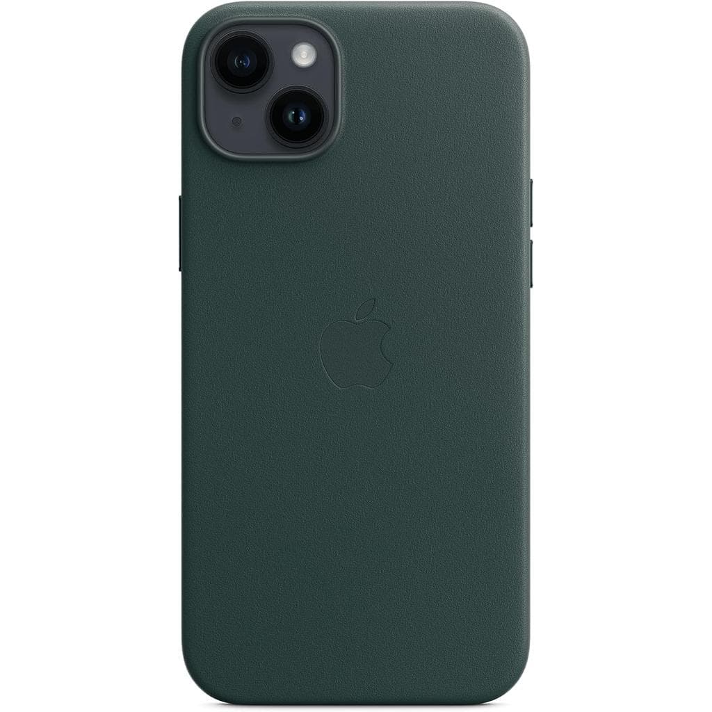 Apple-Leder Case iPhone 14 Plus - Magsafe - Leder Grün