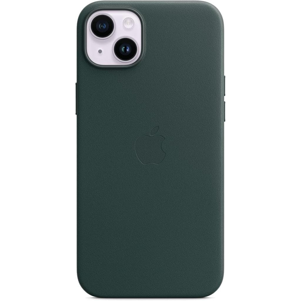 Apple-Leder Case iPhone 14 Plus - Magsafe - Leder Grün