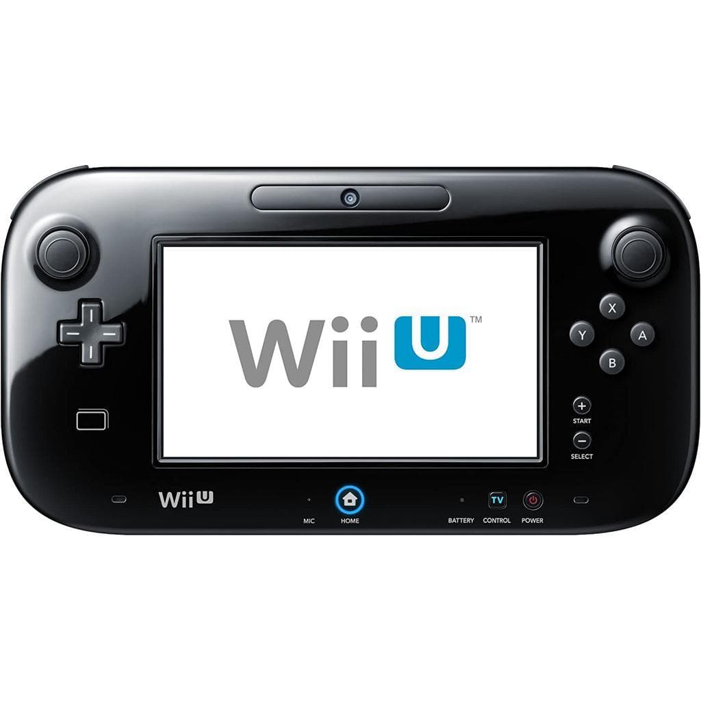 Wii U Premium 32GB - Schwarz + Super Mario Bros + Super Luigi