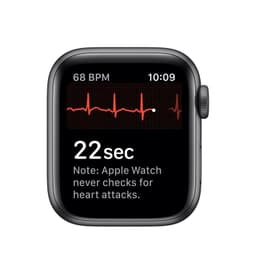 Apple Watch Series 5 (2019) - (Band nicht enthalten) - GPS + Cellular 44 mm - Space Grau Aluminium